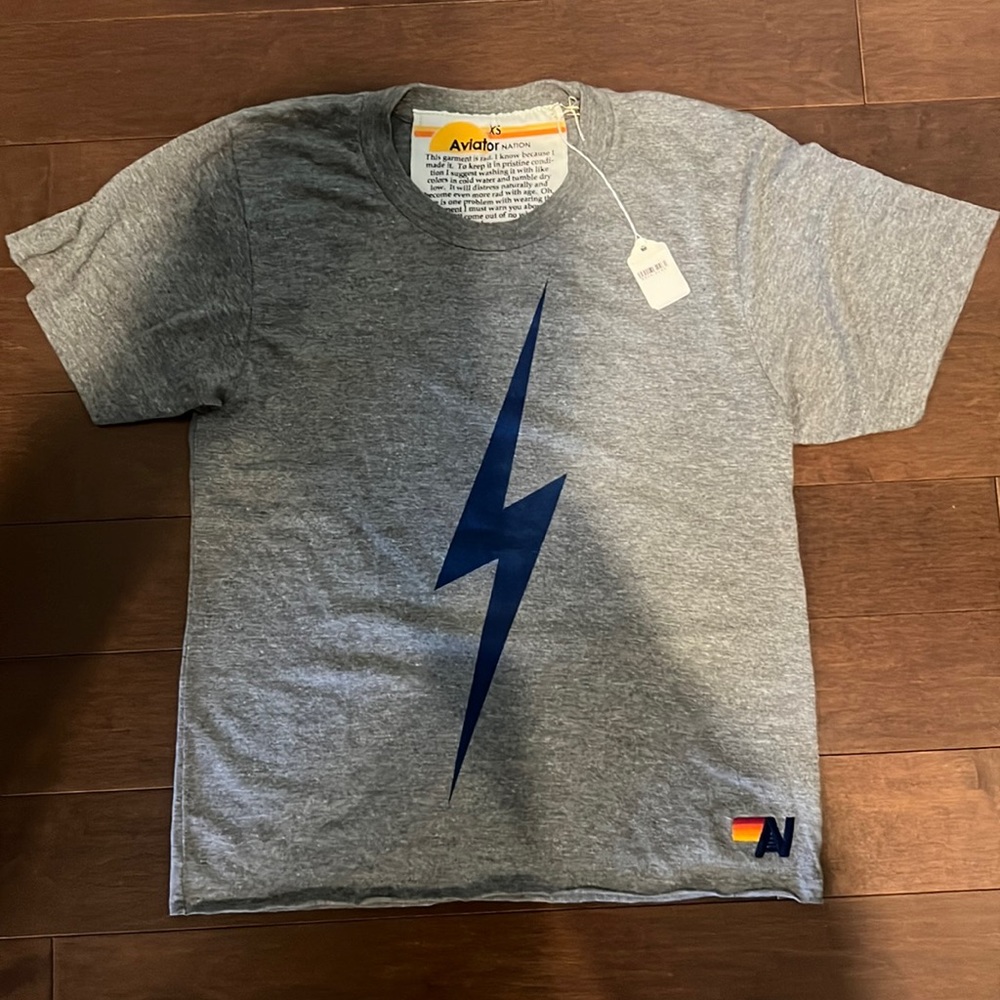 Aviator Nation bolt t shirt